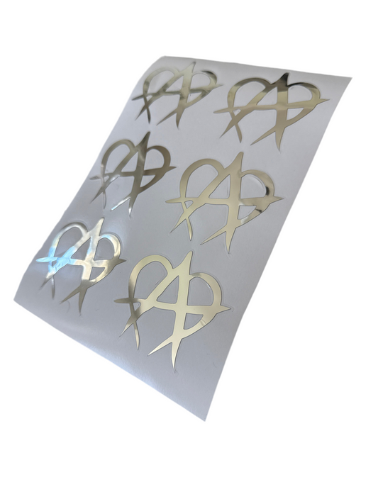 Unmanageable Stickers (CHROME)