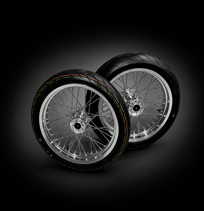 Chrome Ultra bee Supermoto Wheelset
