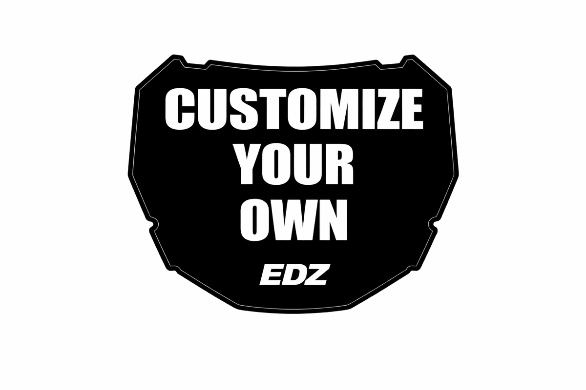 ODI DECAL FULLY CUSTOMIZABLE PLATE