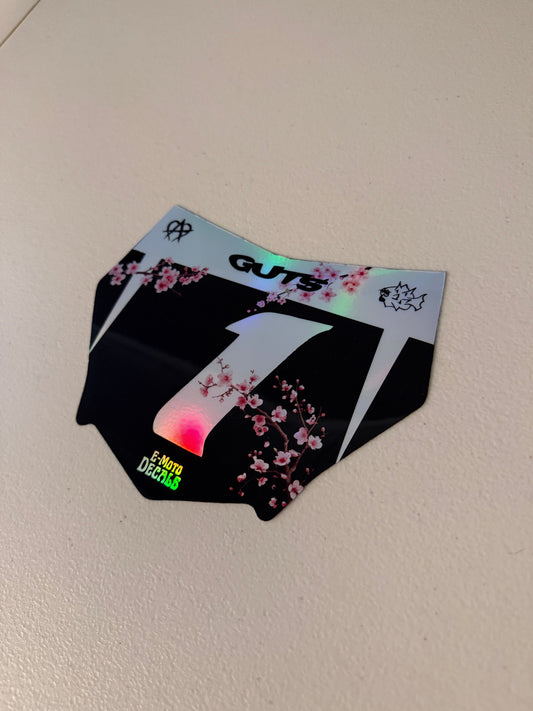 Cherry blossom decal (Custom) (ODI AND MOTOCUTZ)