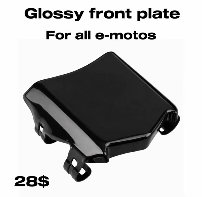 glossy plate