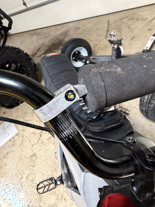 BAR PAD PLATED TITANIUM (2pcs)