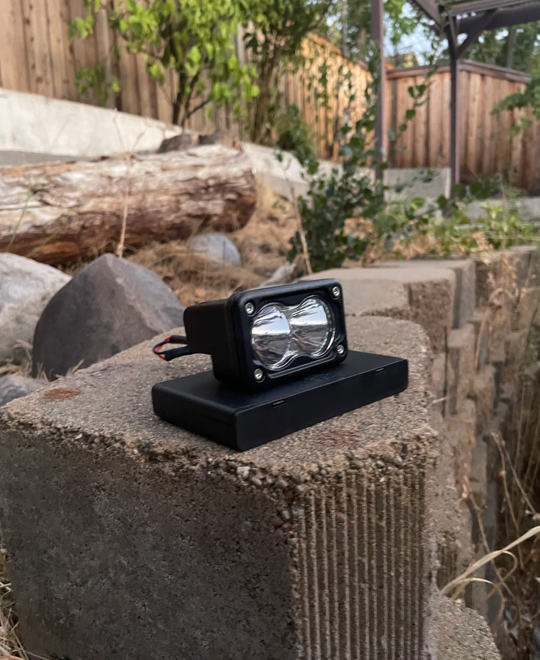 Battery powered baja lights for all emotos/e-bikes with switch