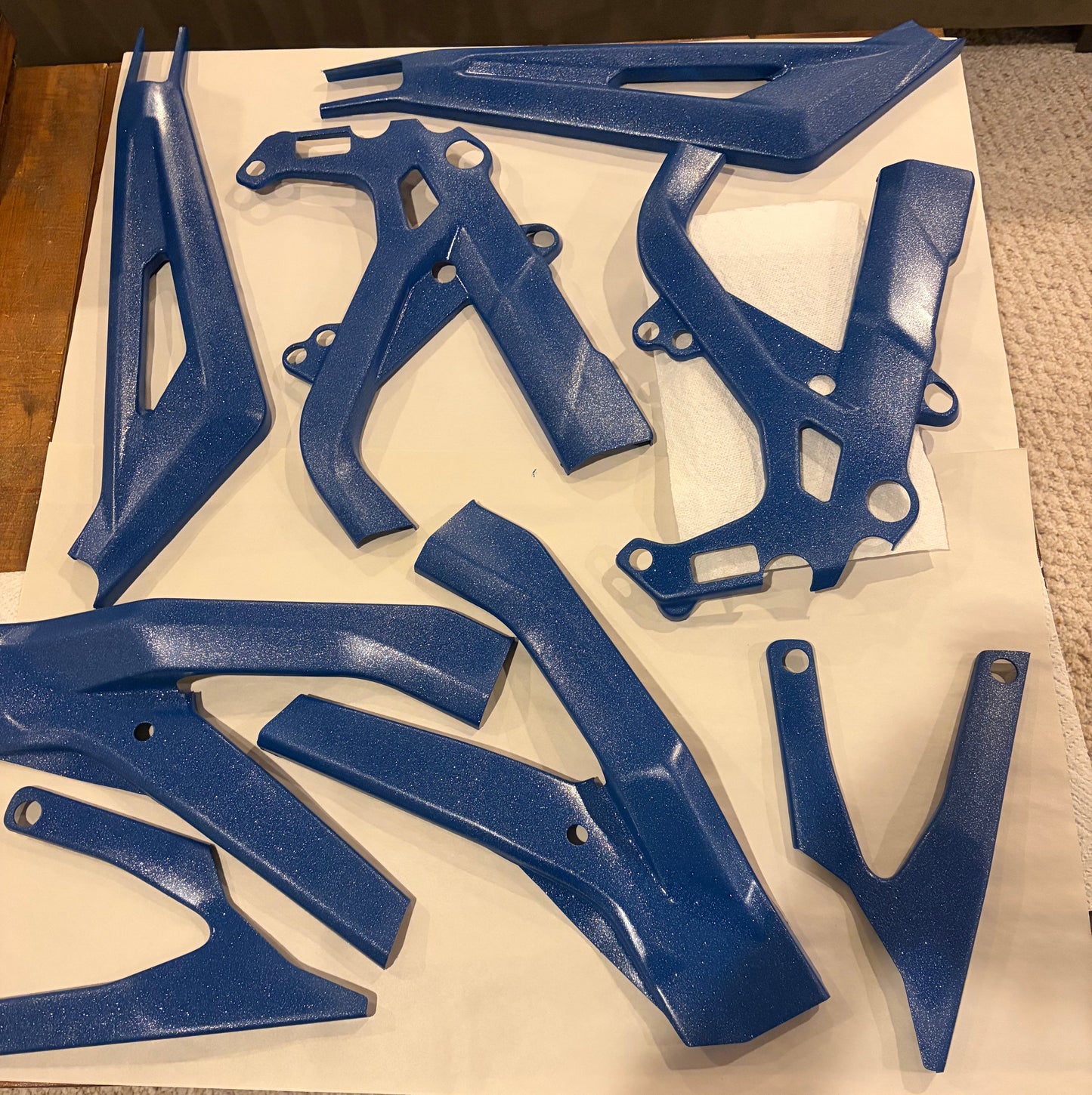 Surron LBX Painted Frame Guards