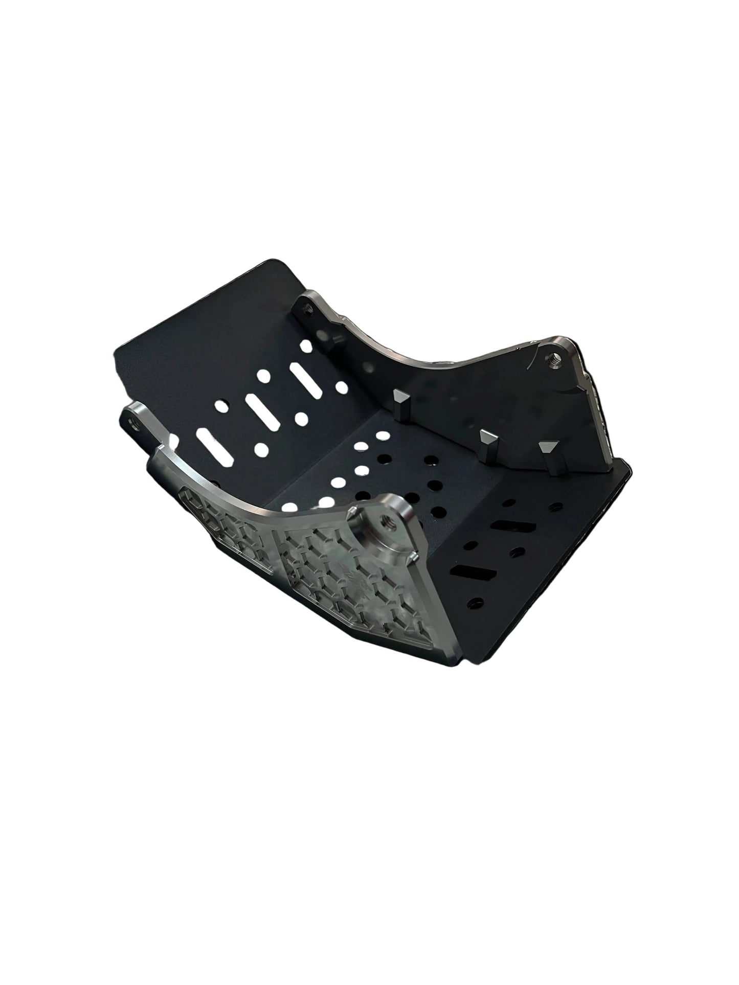 Surron LBX Bash guard/Skid Plate (Silver/Black)