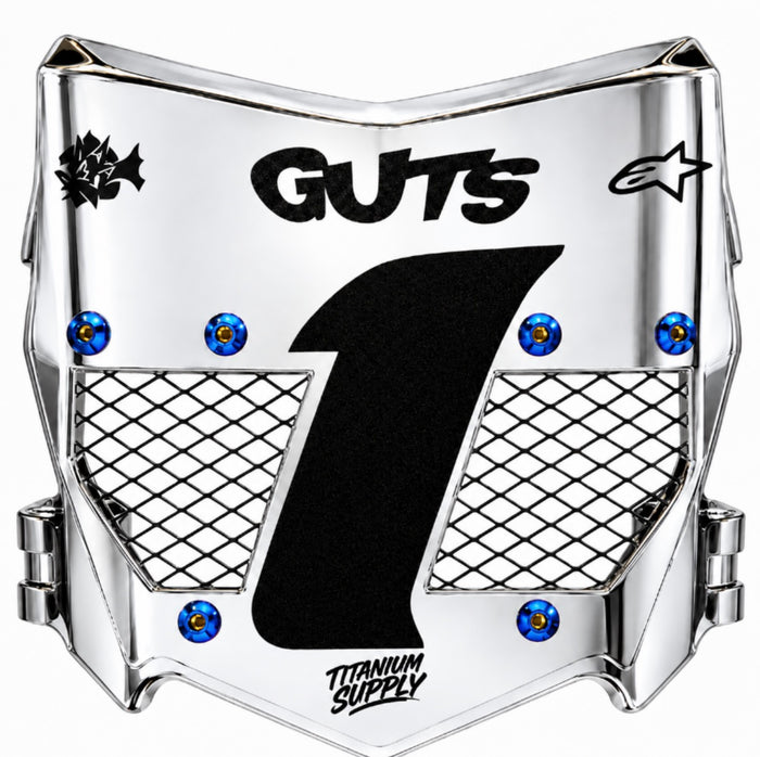 "Chrome Out" Vented Plate