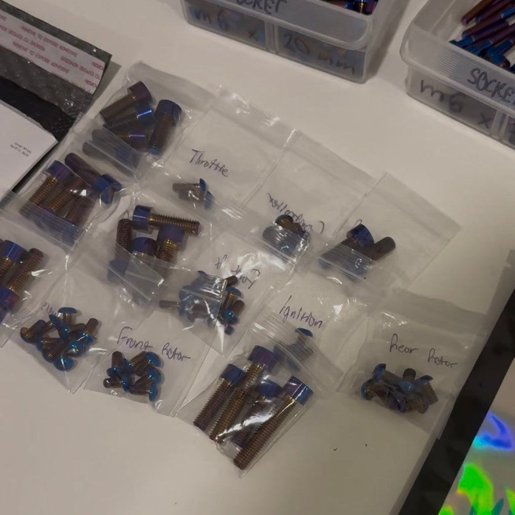 Surron Light Bee/Segway/Falcon/79 Bike Titanium Bolt Kit