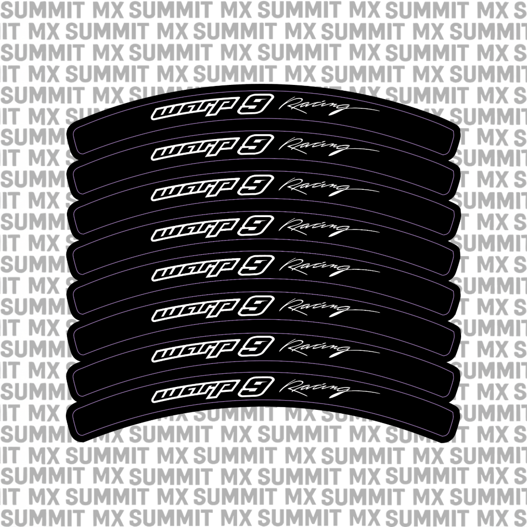 Warp 9 Rim Decals